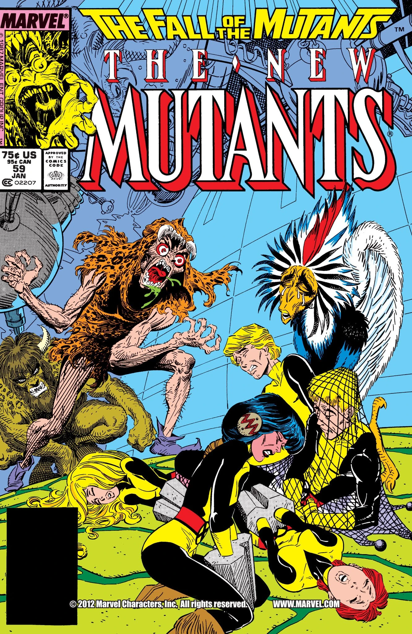 New Mutants Vol 1 59 | Marvel Database | Fandom