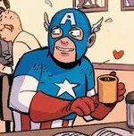 Red Skull Catfished Captain America (Earth-TRN982)