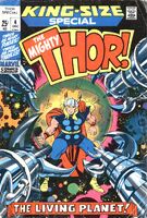 Thor King-Size Special #4 "They Strike From Space!" Cover date: December, 1971