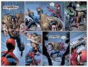 Kraven vs. Spider-Man, in "Hunted".