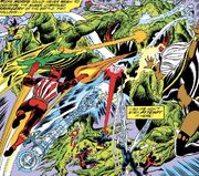 X-Men (Earth-616) and Krakoa (Earth-616) from Giant-Size X-Men Vol 1 1 001