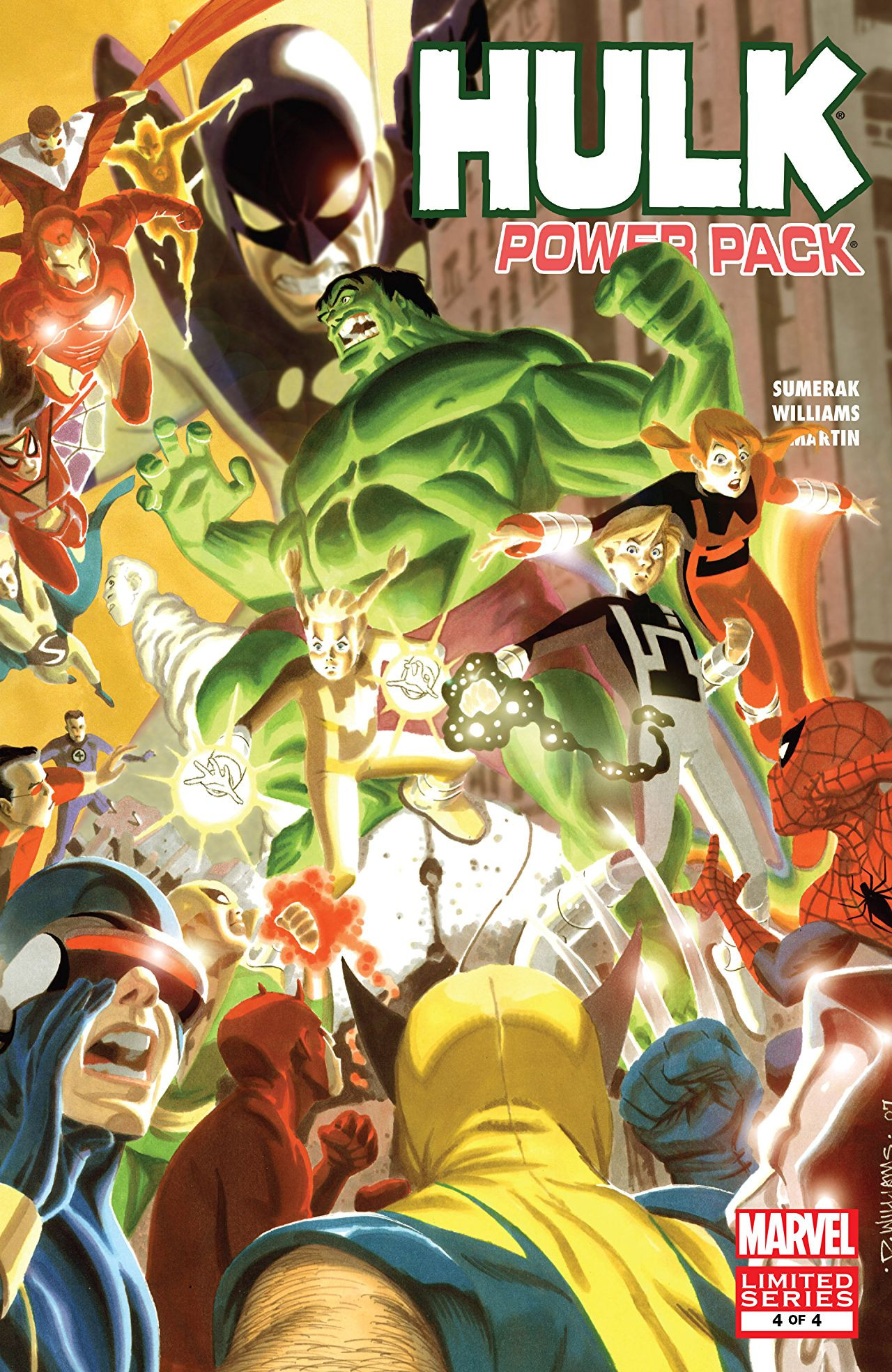 X-Men and Power Pack (2005) #3, Comic Issues
