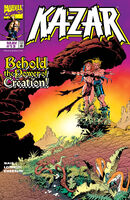 Ka-Zar (Vol. 3) #13 "The Politics of Evolution" Release date: March 4, 1998 Cover date: May, 1998