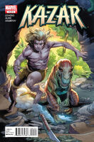 Ka-Zar (Vol. 4) #4 Release date: September 21, 2011 Cover date: November, 2011