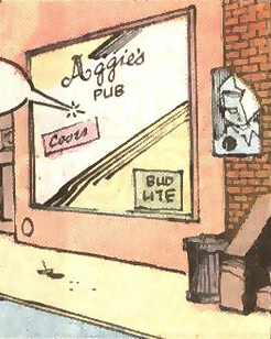 Aggie's Pub from Spectacular Spider-Man Vol 1 140 001
