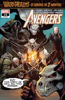 Avengers (Vol. 8) #15 "The Battle for the Throne of the Damned" Release date: February 20, 2019 Cover date: April, 2019