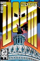 Doom 2099 Vol 1 28.jpg (1.63 MB) Doom 2099 #28 "Borderlines" Release date: February 21, 1995 Cover date: April, 1995