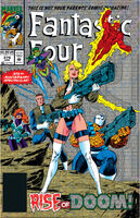 Fantastic Four #375 "It's Always Darkest Before the... Doom!" Release date: February 23, 1993 Cover date: April, 1993