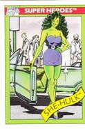 Jennifer Walters (Earth-616) from Marvel Universe Cards Series I 0001