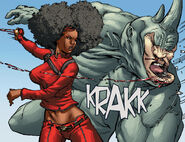 Fighting Rhino From Daughters of the Dragon #1