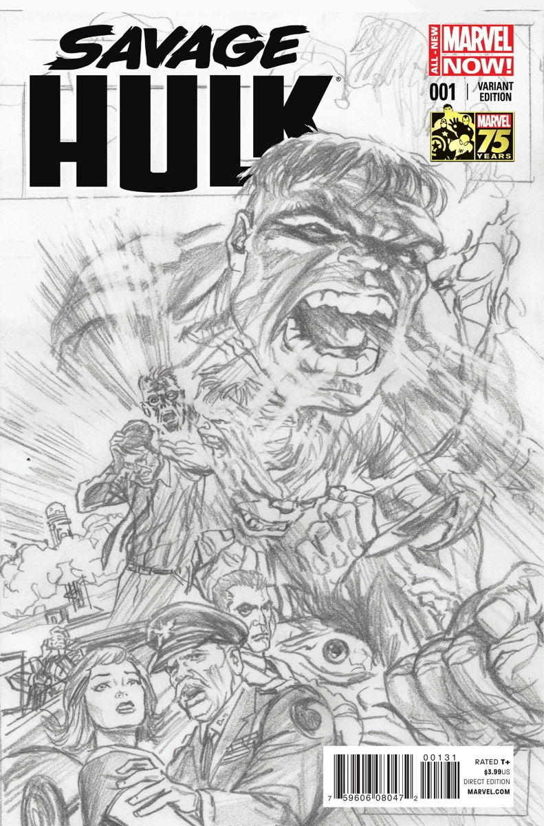 Heft (Marvel Comics 75th Anniversary Sketch Variant)