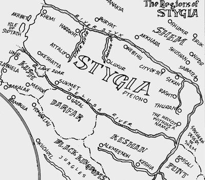 Stygia (Hyboria) from Conan Saga Vol 1 5
