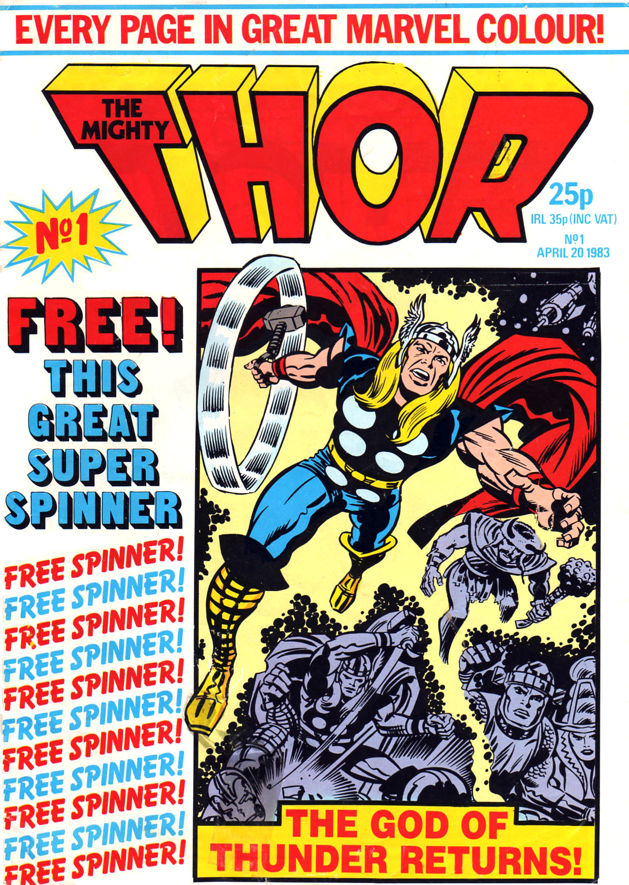 Thor (UK) Vol 1 1 | Marvel Database | Fandom Thor (UK) Vol 1 1 | Marvel Database | Fandom