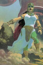 Ajak (Earth-616) from Eternals Celestia Vol 1 1 cover