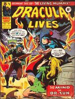 Dracula Lives (UK) #42 Cover date: August, 1975