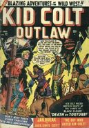 Kid Colt Outlaw #12 "Jailbreak in Jack-Knife City!" (January, 1951)