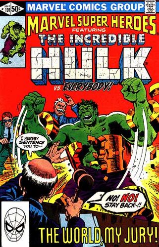 Marvel Super-Heroes Vol 1 101 | Marvel Database | Fandom