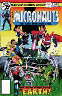 Micronauts #2 "Earth!" Release date: November 7, 1978 Cover date: February, 1979