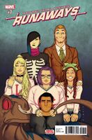 Runaways (Vol. 5) #7 "Best Friends Forever pt I" Release date: March 21, 2018 Cover date: May, 2018