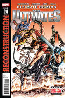 Ultimate Comics Ultimates #24 "Reconstruction (Part 6)" Release date: May 8, 2013 Cover date: July, 2013