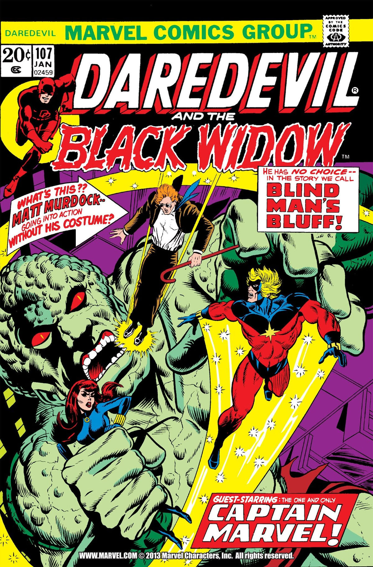 Daredevil Vol 1 107 | Marvel Database | Fandom
