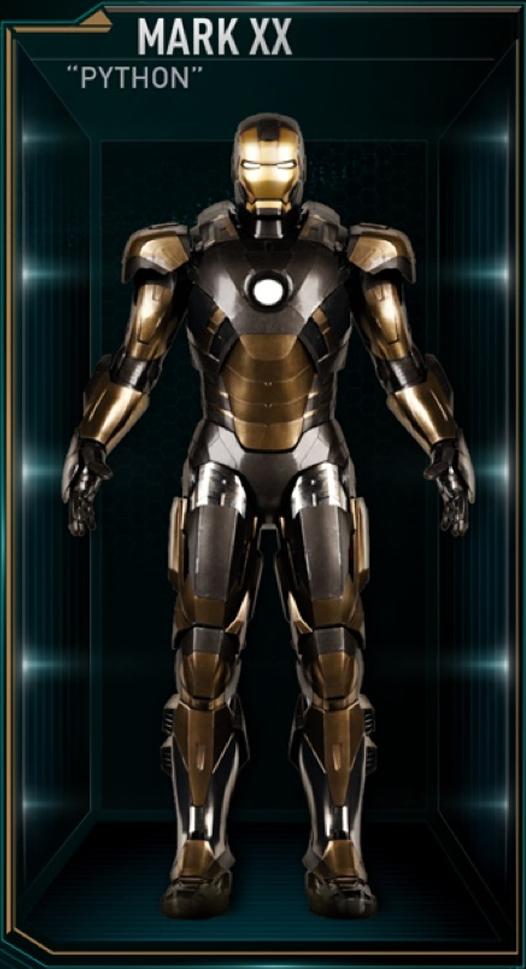 iron man python suit