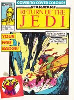 Return of the Jedi Weekly (UK) #123 Cover date: October, 1985