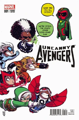 Uncanny Avengers Vol 2 1 Baby Variant