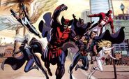 With the Dark X-Men From Dark Avengers #8