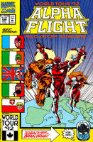 Alpha Flight #108 "World Tour 1992 (Part 2): The Global Village" Release date: March 10, 1992 Cover date: May, 1992