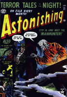 Astonishing #21 "The Different Vampire!" Release date: October 20, 1952 Cover date: January, 1953