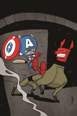 Captain America Vol 7 16.NOW Animal Variant Textless