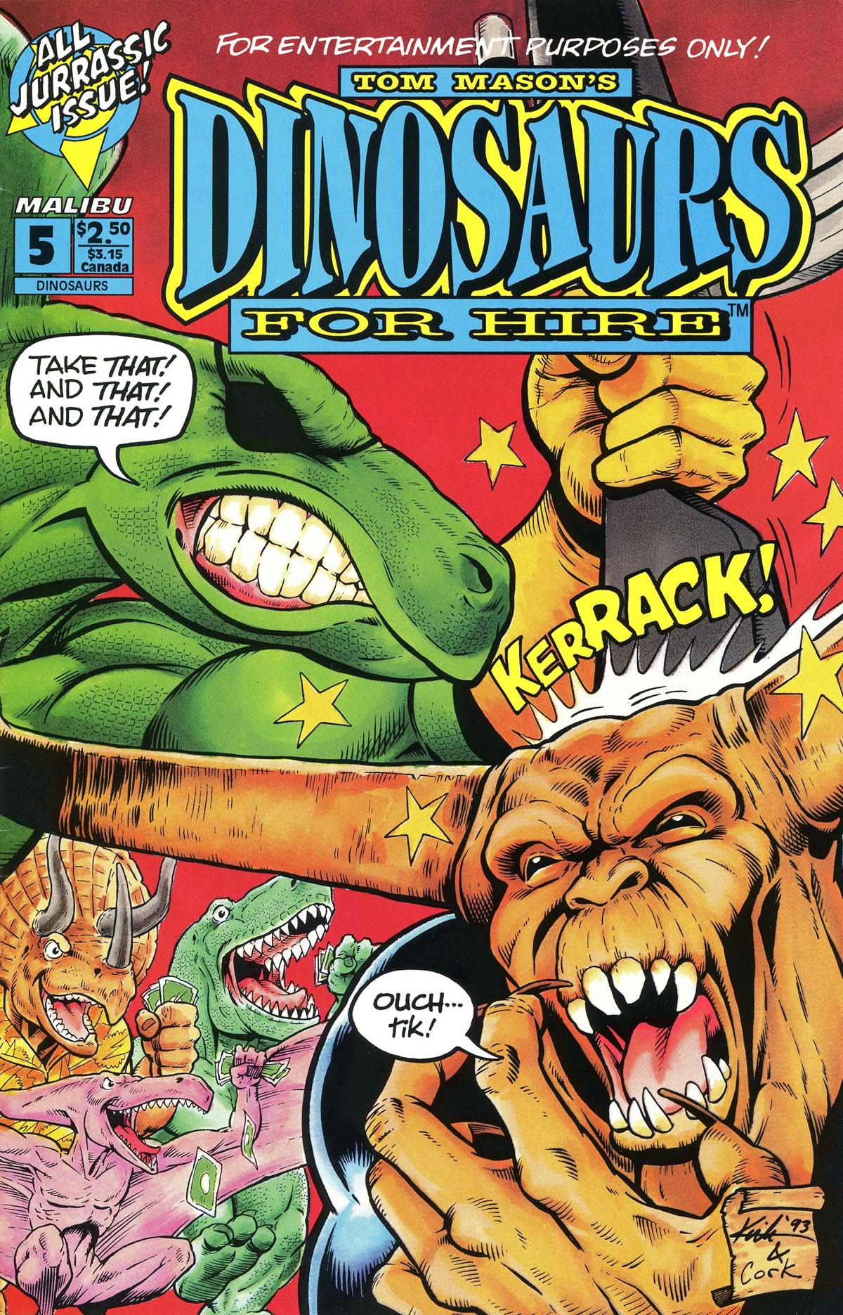 Dinosaurs for Hire Vol 2 5 | Marvel Database | Fandom