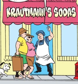 Krautmann's Sodas from Avengers 2000 Vol 1 1
