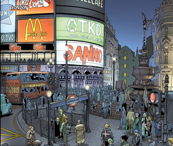 Piccadilly Circus from Iron Man Vol 4 7 0001