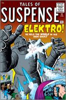 Tales of Suspense #13 "Elektro! He Held a World in His Iron Grip!" Release date: August 29, 1960 Cover date: January, 1961