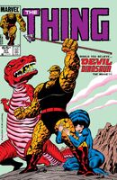 Thing #31 "Devil Dinosaur: The Movie!" Release date: September 24, 1985 Cover date: January, 1986