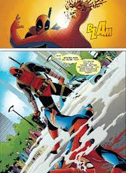 Wade Wilson (Earth-12101) and Peter Parker (Earth-12101) from Deadpool Kills the Marvel Universe Vol 1 2 0001