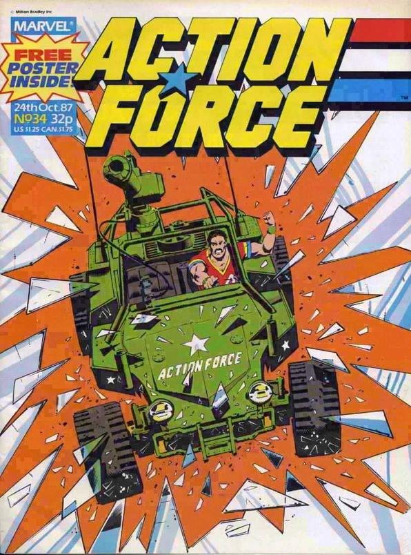 Action Force Vol 1 34 Marvel Database Fandom