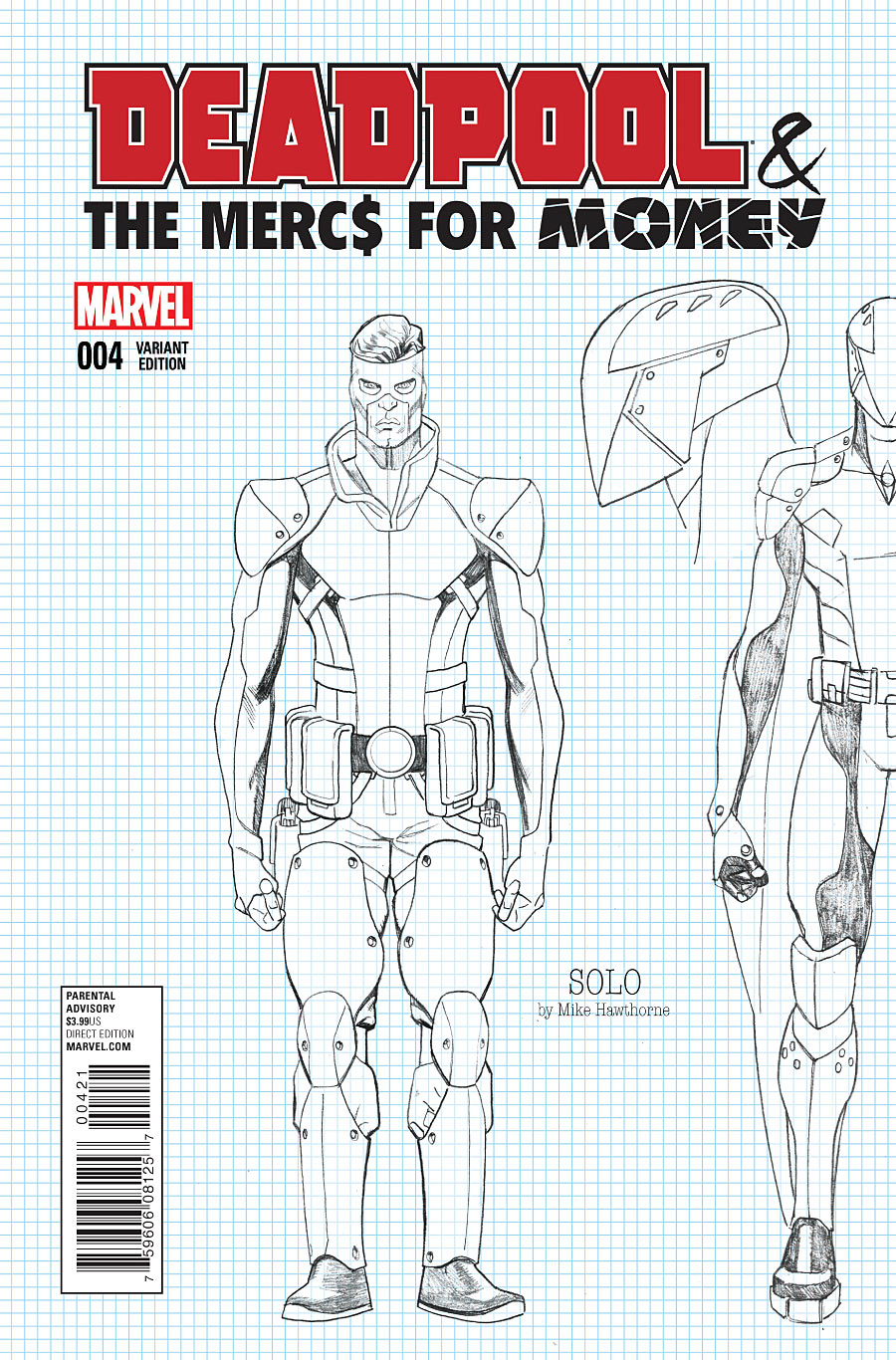 Deadpool & The Mercs For Money #4 Toy Cover Variant   Marvel Comics CB16430 