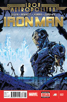 Iron Man (Vol. 5) #22 "Iron Metropolitan: Conclusion" Release date: March 5, 2014 Cover date: May, 2014