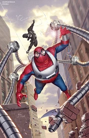 Ollie's first appearance as Spider-Kid