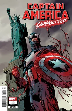 Captain America Vol 10 12 Carnage-ized Variant