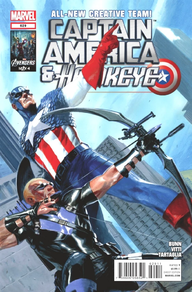 Captain America and Hawkeye Vol 1 629 | Marvel Database | Fandom