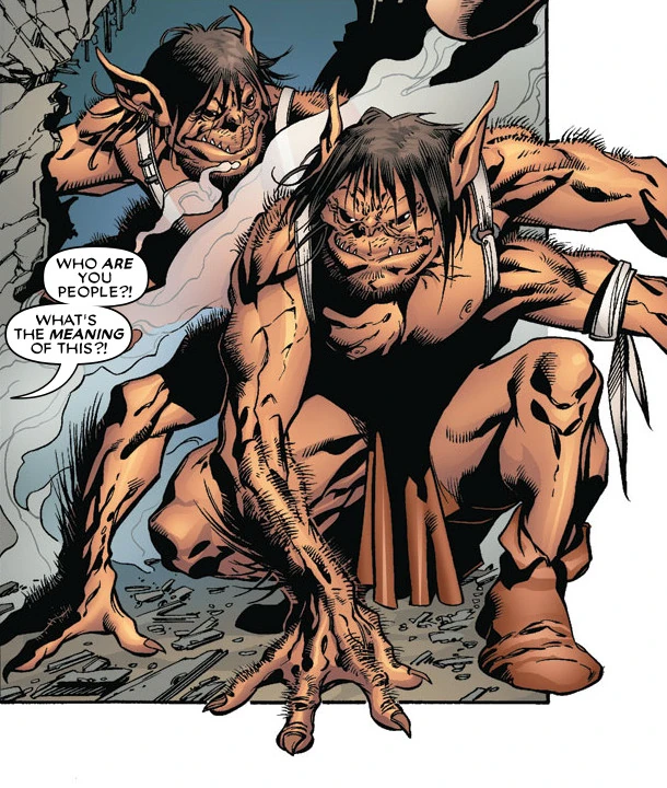 FourArmed Trolls Marvel Database Fandom