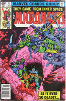 Micronauts #13 "Be It Ever So Deadly!" Release date: October 9, 1979 Cover date: January, 1980