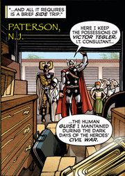 Paterson, Hercules Panhellenios (Earth-616), Zeus Panhellenios (Earth-616), Malekith (Earth-616) from Incredible Hercules Vol 1 132 001