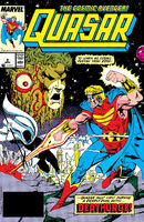 Quasar #2 "Destiny Amidst the Ruins" Release date: July 11, 1989 Cover date: November, 1989