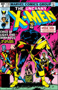 Fênix Negra Nos Braços de Ciclope (X-Men Vol 1 136) Arte por John Byrne
