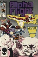 Alpha Flight #48 "Madness" Release date: March 31, 1987 Cover date: July, 1987